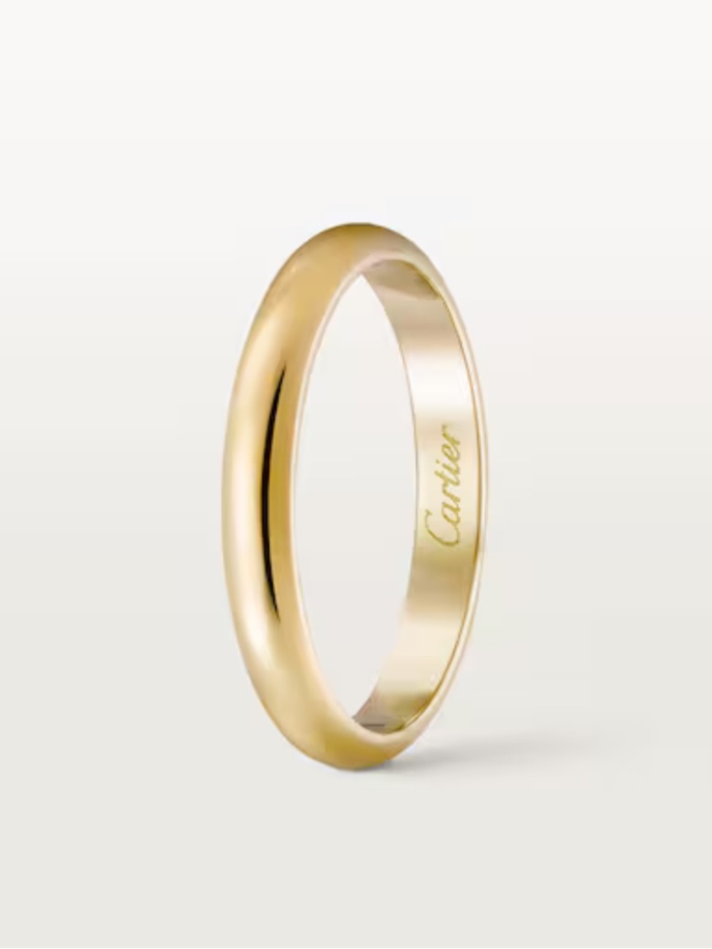 Cartier 1895 WEDDING BAND, 2.5 MM WIDTH - Picture 1 of 9